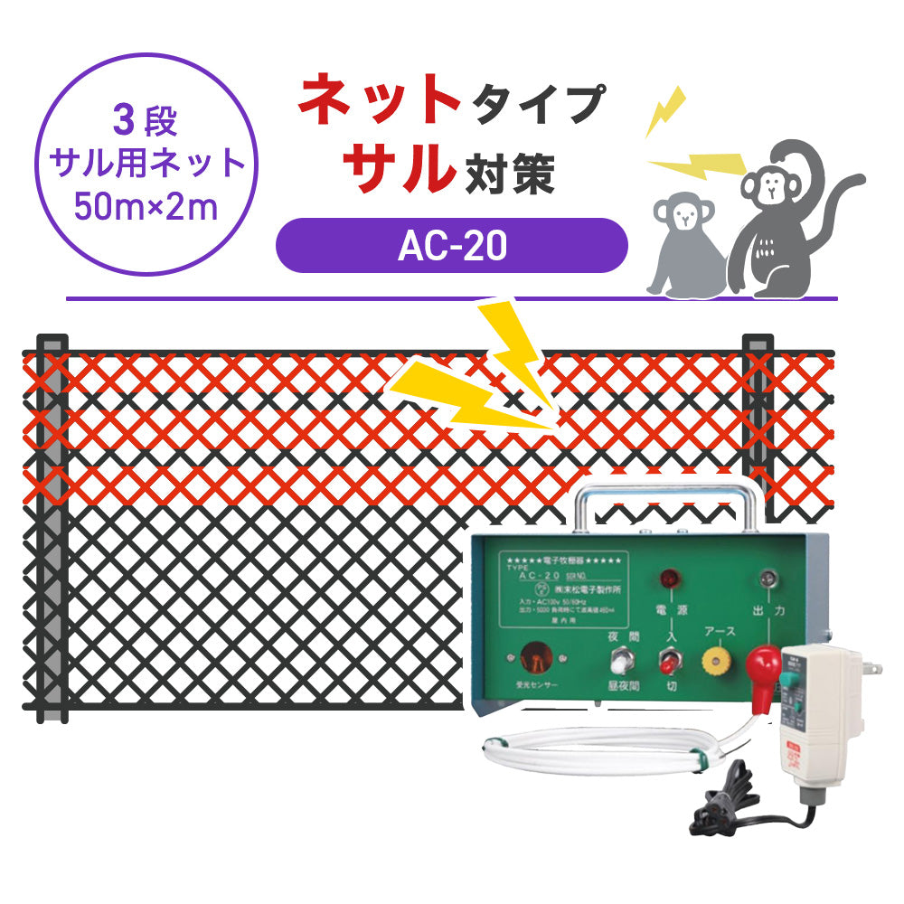 Nishiden electric fence NSD-5 (main unit set only)