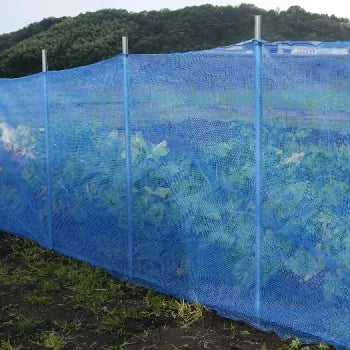 General-purpose pipes for anti-animal fences and nets