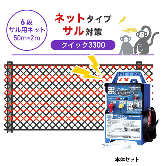 Nishiden electric fence NSD-5 (main unit set only)