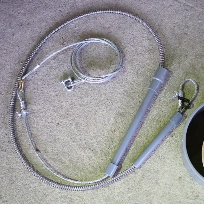 Butterfly screw stopper (for single hexagonal SUS wire diameter 4mm)