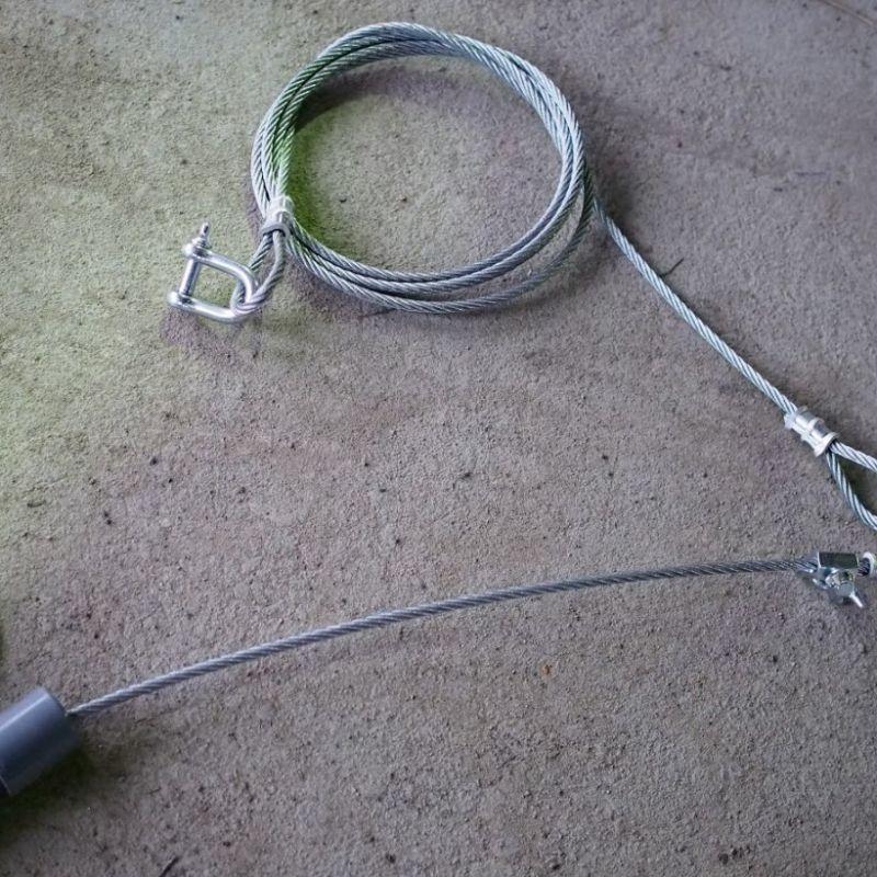 SUS wire rope Φ4mm 6*19 for leg trap