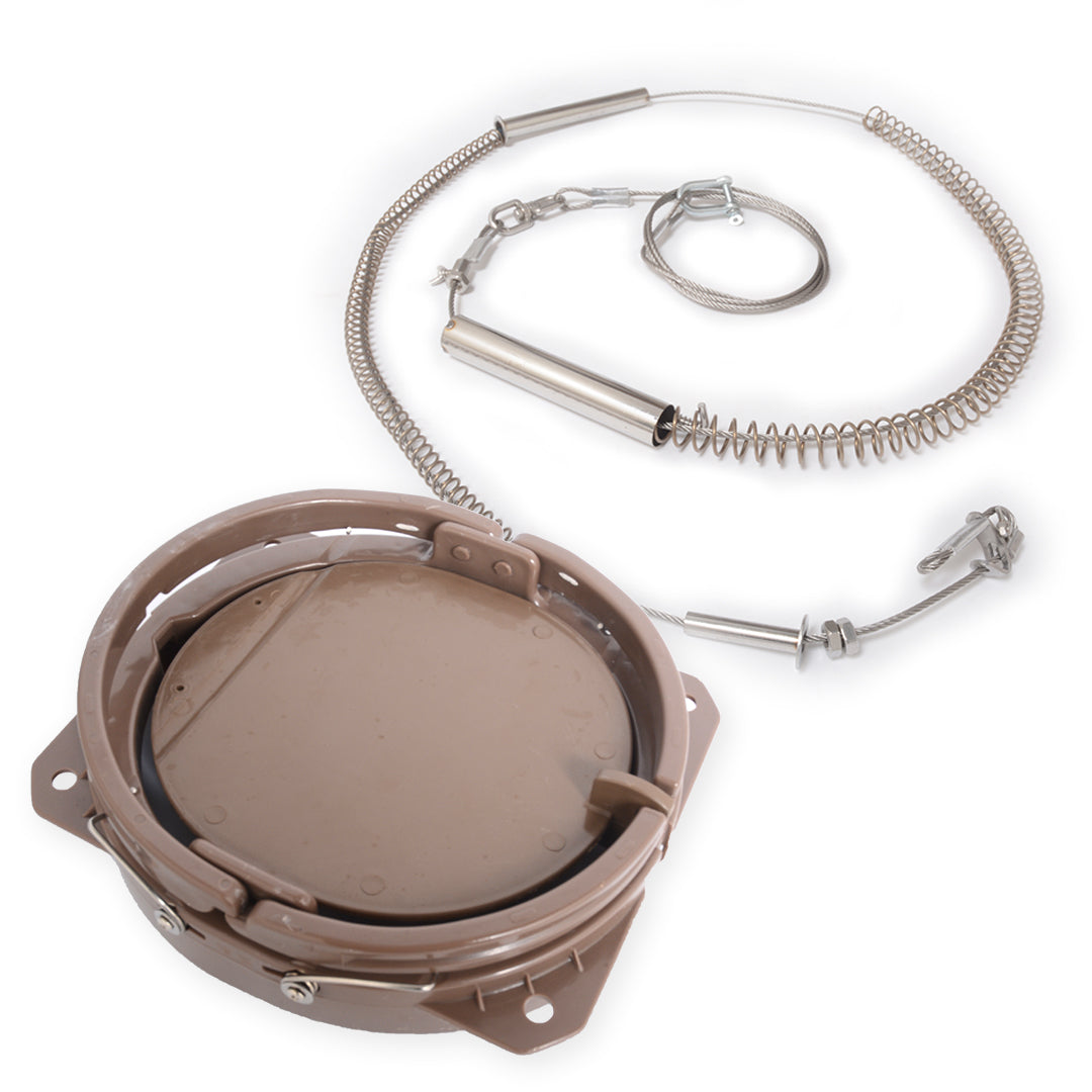 Resin Trap with Strong Spring (Integrated Arm and Base)