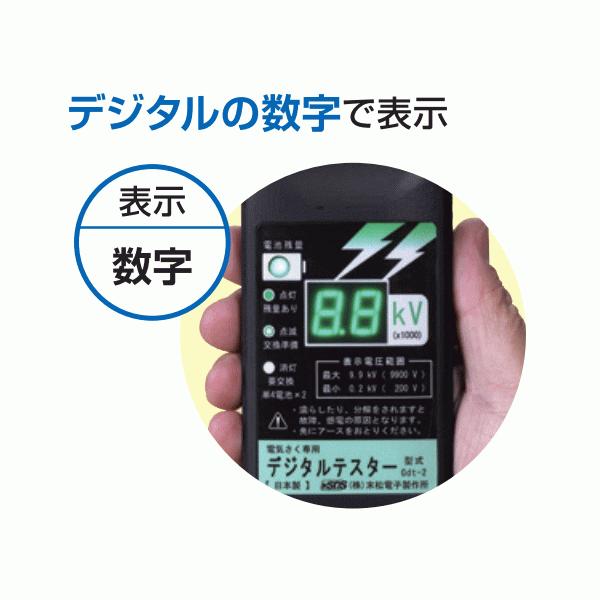 4560171676085 デジタルテスター(LED式) 末松電子製作所