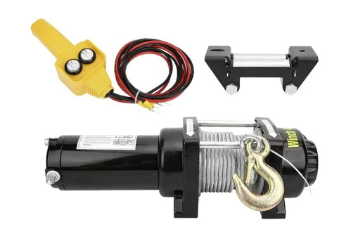 Electric winch 12V 2000LBS(907kg) Magnet motor type
