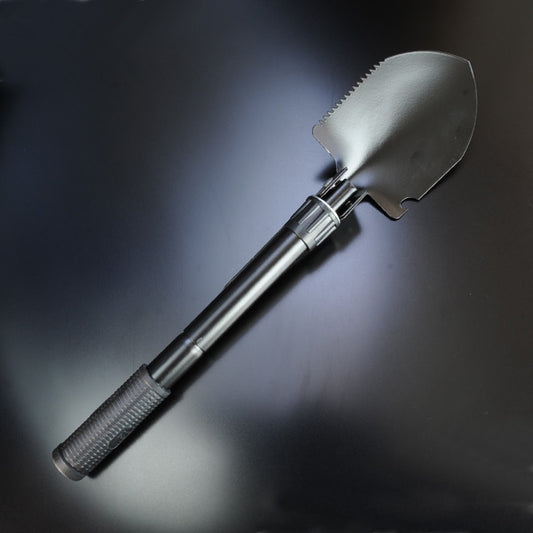REPSGEAR folding scoop with compass and nylon sheath