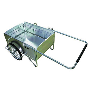 Puncture-free tires Assembly type aluminum cart