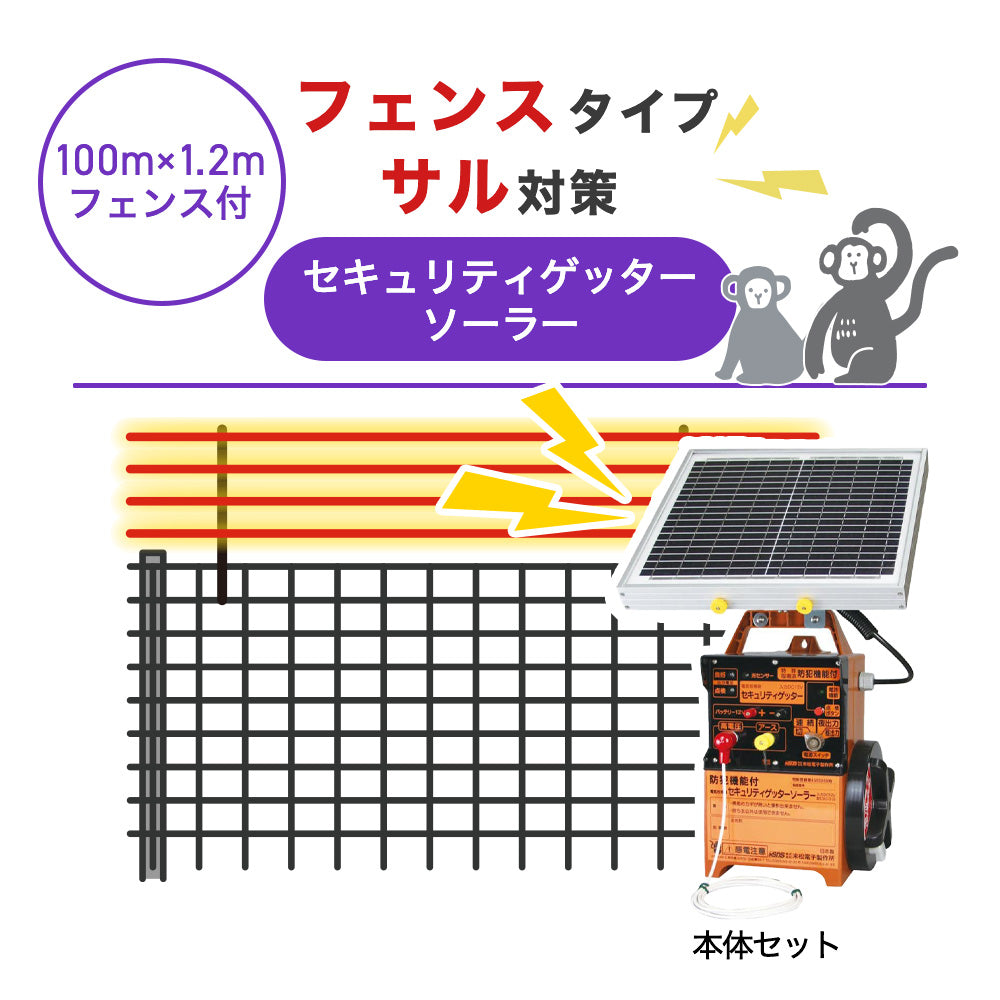 Nishiden electric fence NSD-5 (main unit set only)
