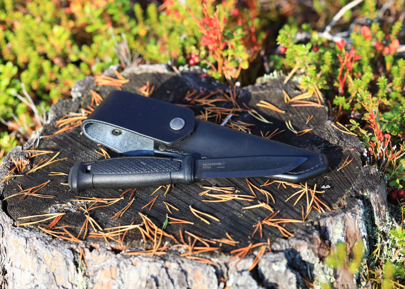 モーラナイフ ガーバーグ ブラックブレード レザーシース (C) / MORAKNIV GARBERG BLACKBLADE LEATHER SHEATH (C)