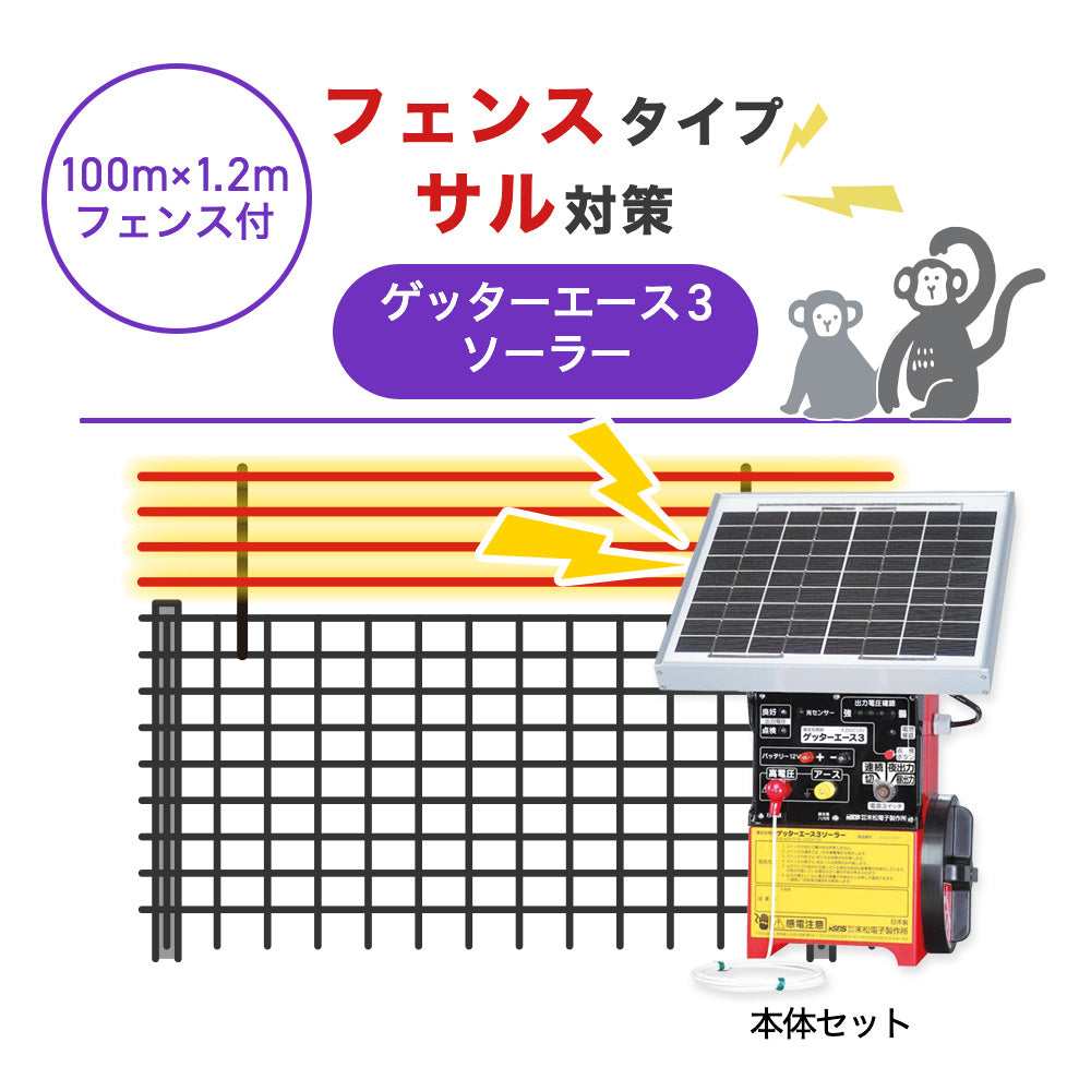 Nishiden electric fence NSD-5 (main unit set only)