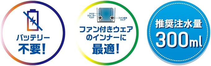 ビッグボーン アクアウォーターベスト（バッテリー不要の冷却ベスト）