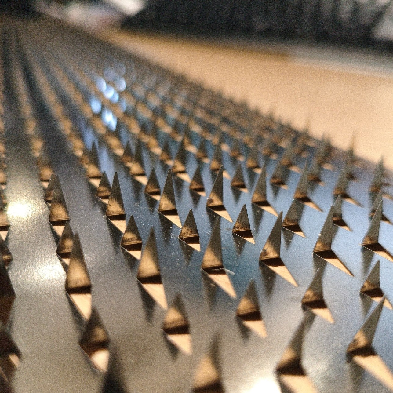 Barbed iron plate steel 10 pieces