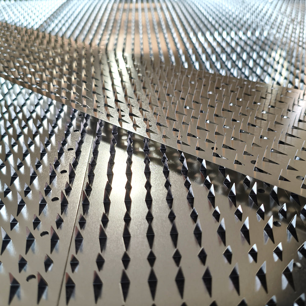 Barbed iron plate steel 10 pieces