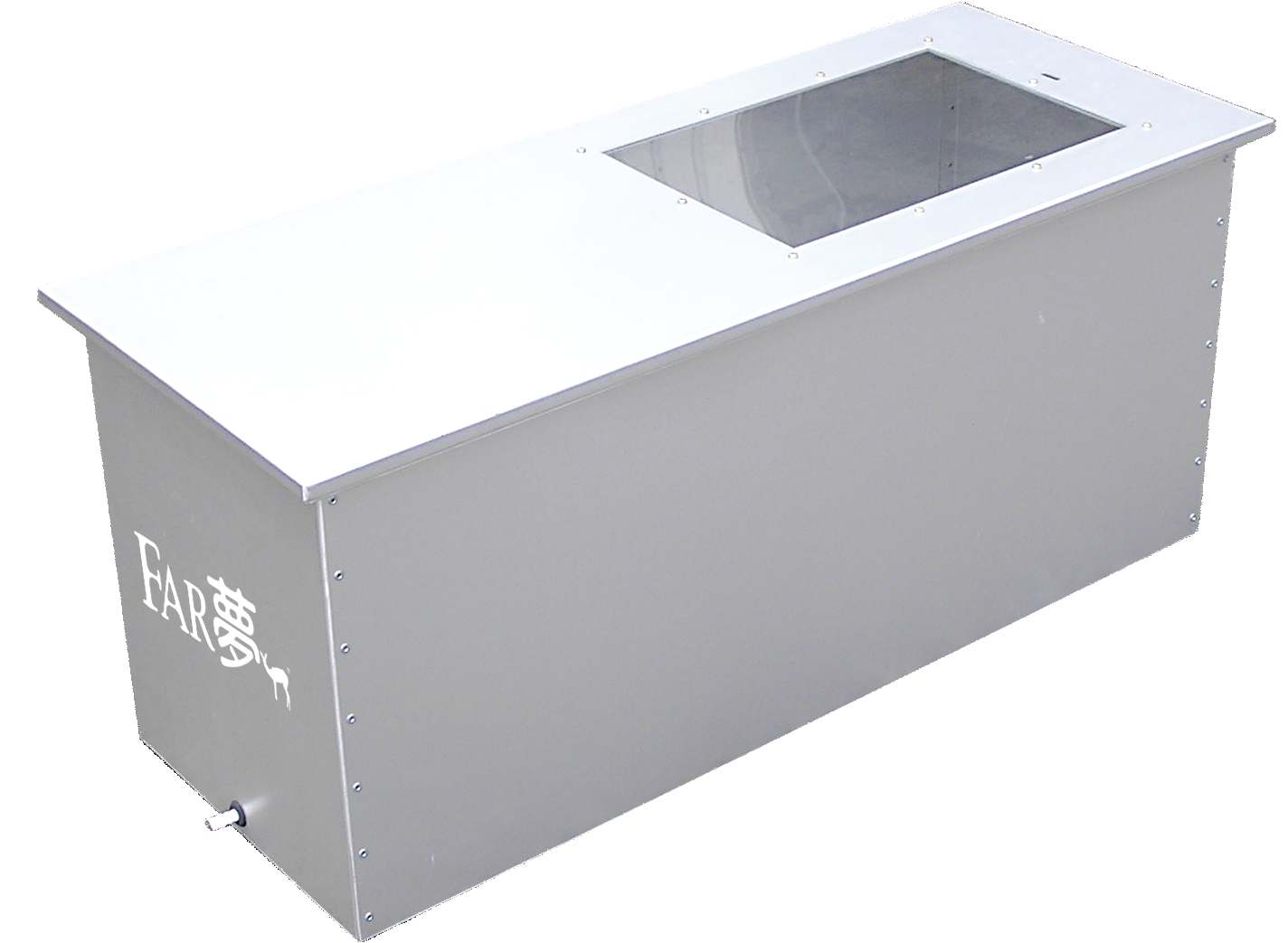 [For harmful wildlife] Disposal box Unraccoon (aluminum)