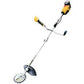 Idec Lawn Mower, Rotating Scissors, Brush Cutter, Both Handles, 4.0 Ah Battery, BBH800CU-401