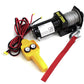 Electric winch 12V 2000LBS(907kg) Magnet motor type